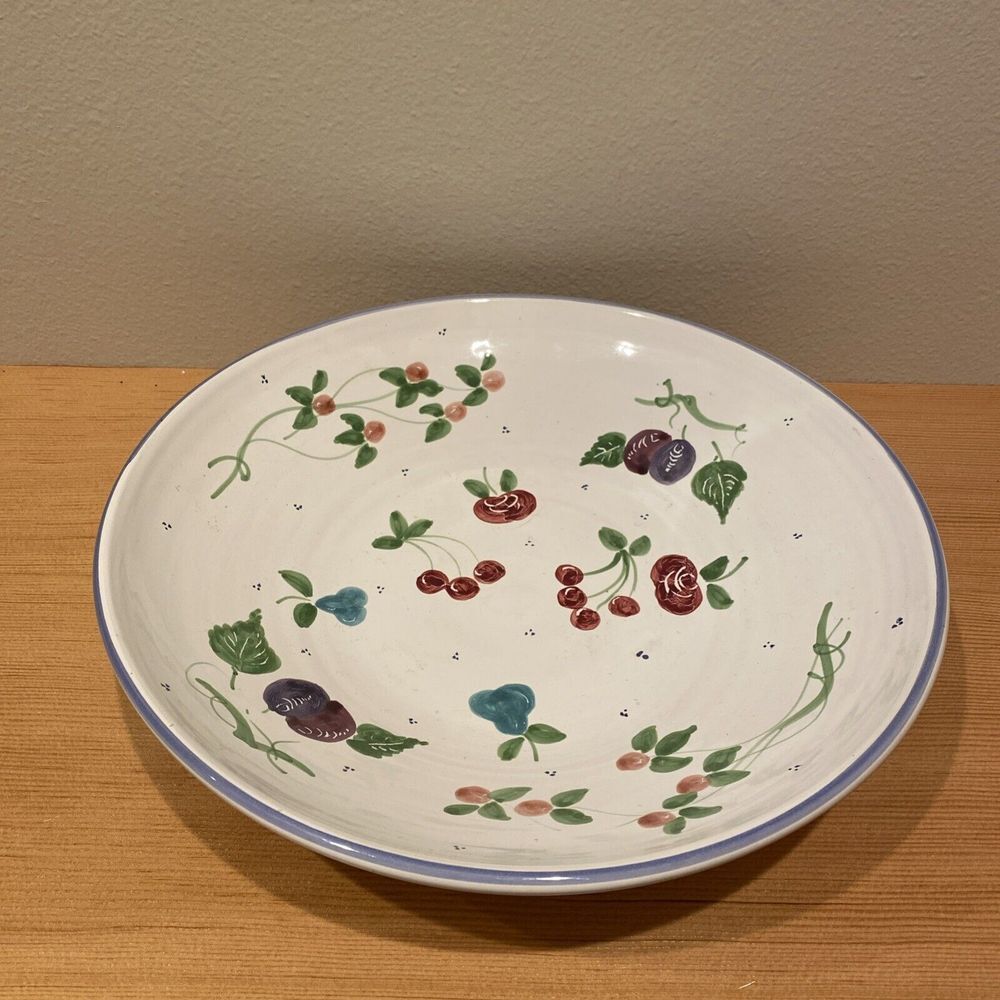 Rosanna Imports‎ 13" Pasta Bowl, Made In Italy.
